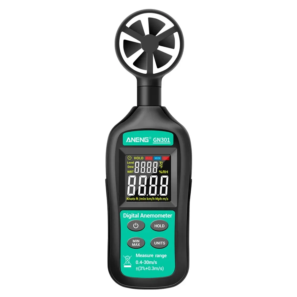 Anemometer Wind Speed - For ANENG GN301 Digital Anemometer 0-30m/s