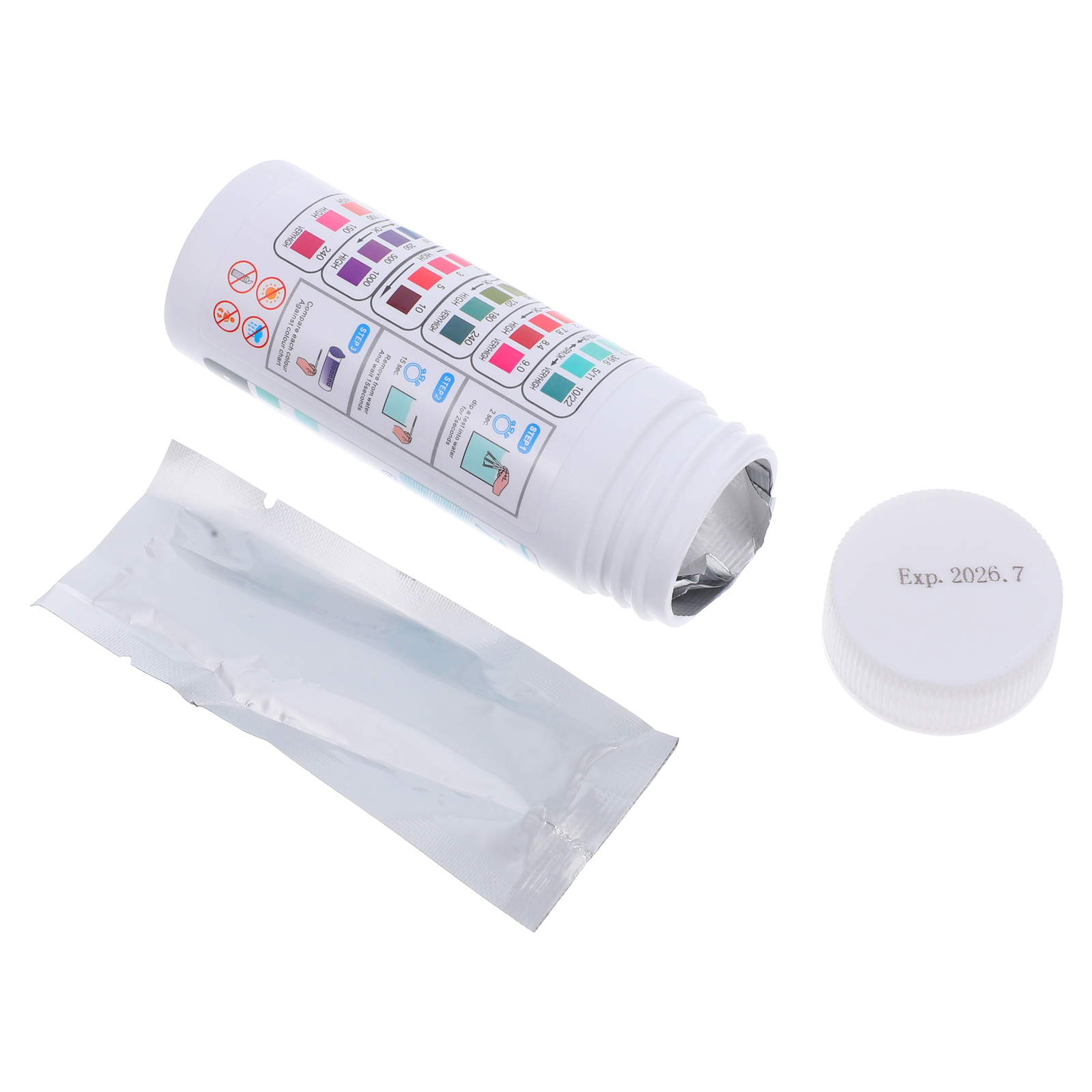 Ph Strip Test - 50Pcs Pool PH Test Strips 6