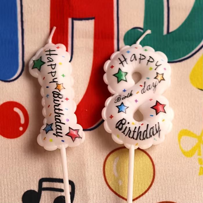 Science Of Happiness - Happy Birthday Balloon Digital Candle Baking