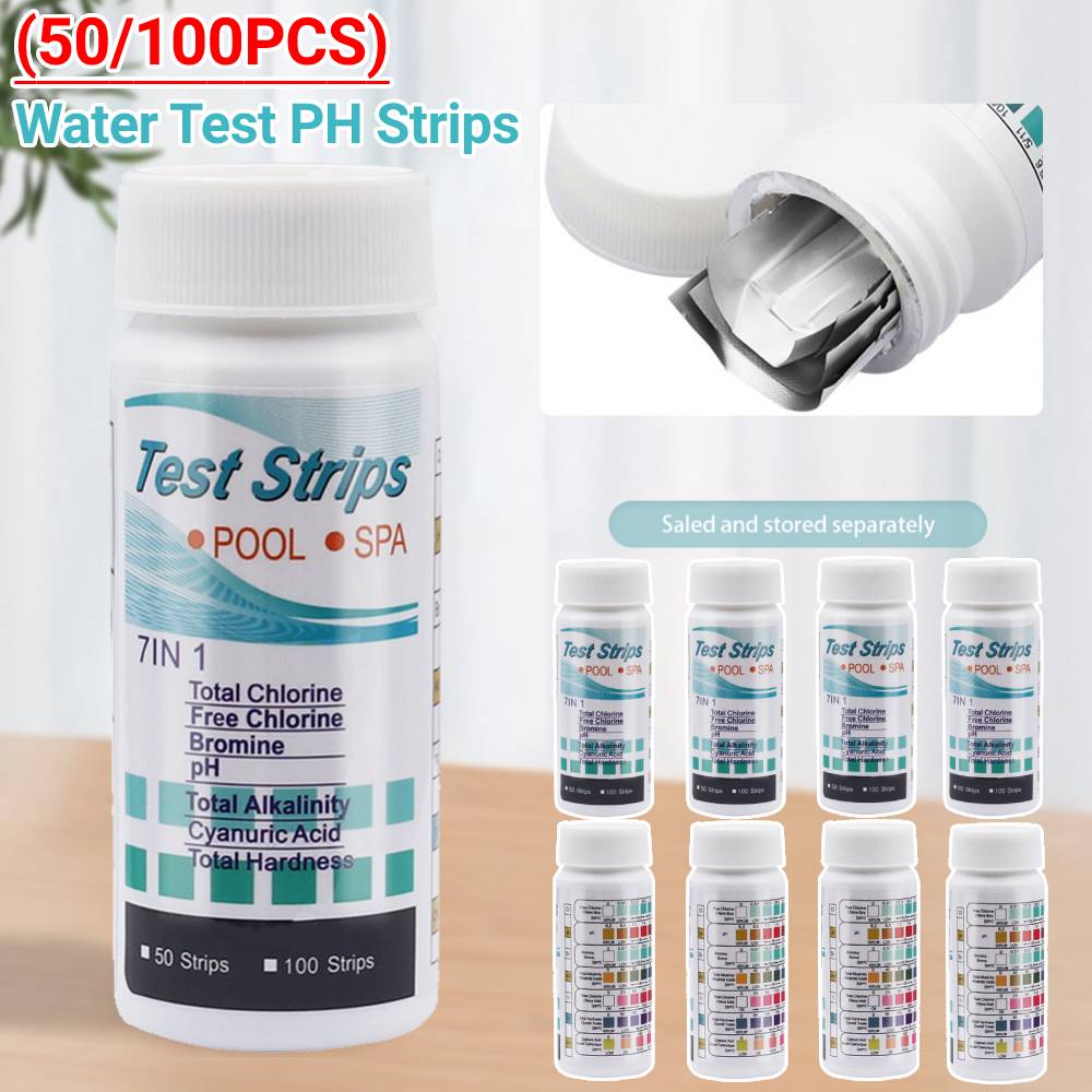 50/100PCS Water Test PH Strips – Ph Strip Test Bewertung und Preis