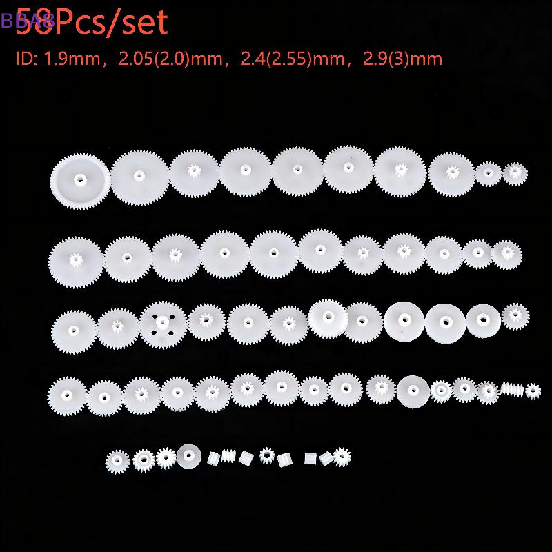 [BBA]58Pcs/set Plastic Gear Ki – Science Project Robot Bewertung und Preis