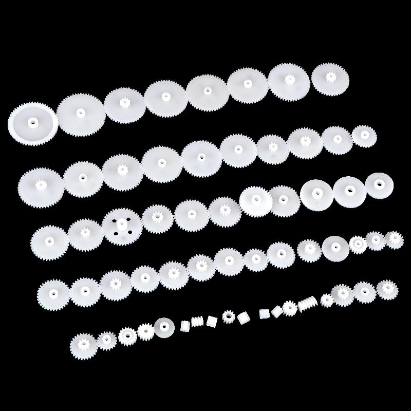 [BBA]58Pcs/set Plastic Gear Ki – Science Project Robot Bewertung und Preis