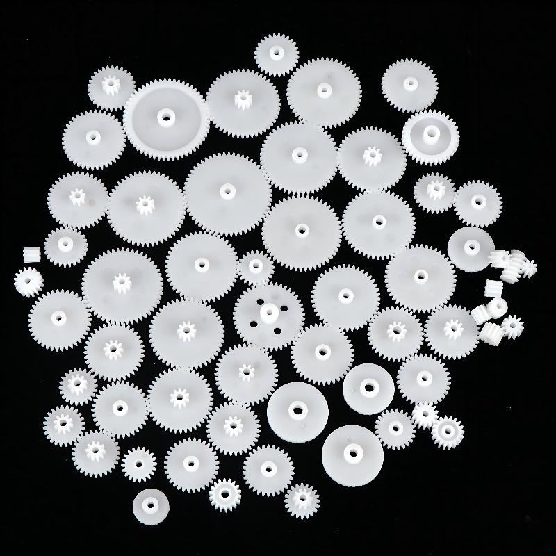 [BBA]58Pcs/set Plastic Gear Ki – Science Project Robot Bewertung und Preis
