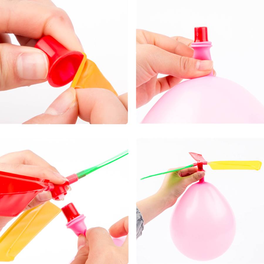 3/6/9sets Balloon Propeller He – Science Experiment Bewertung und Preis