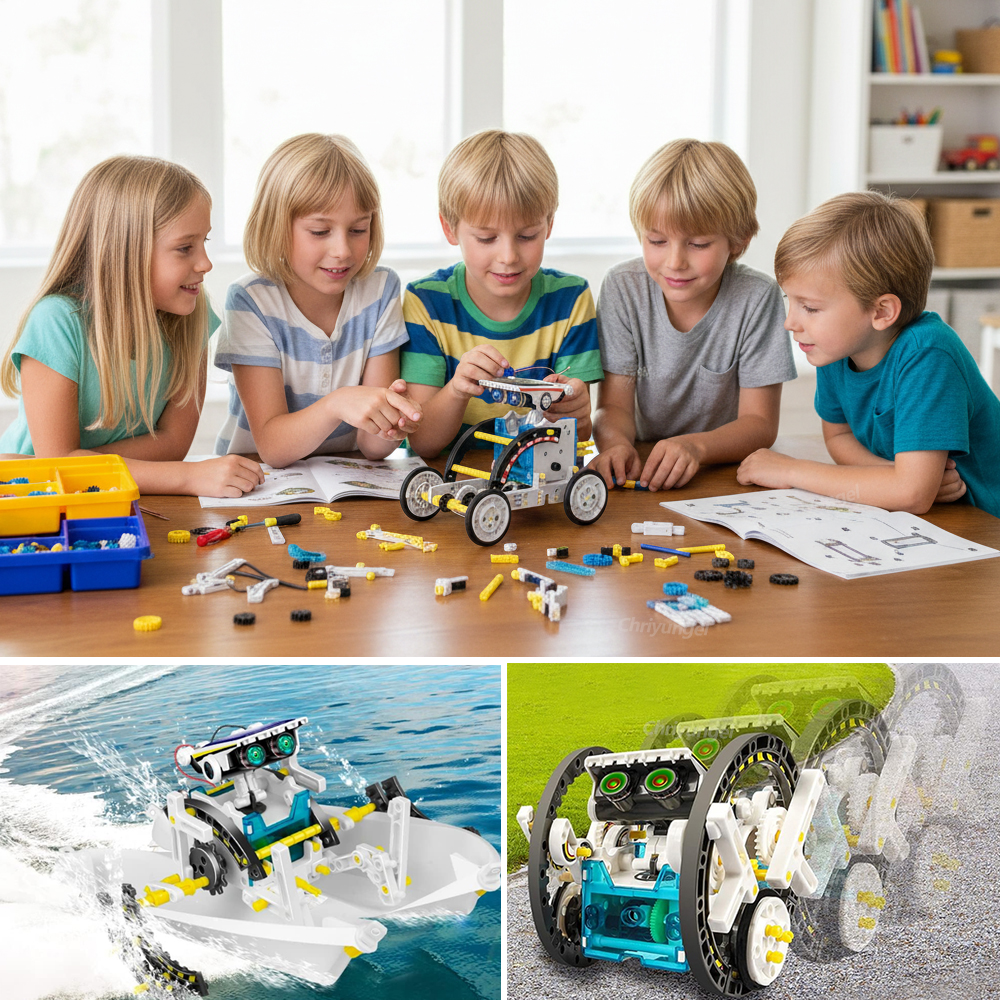 13-in-1 Solar Robot Kits DIY B – Science Project Robot Bewertung und Preis