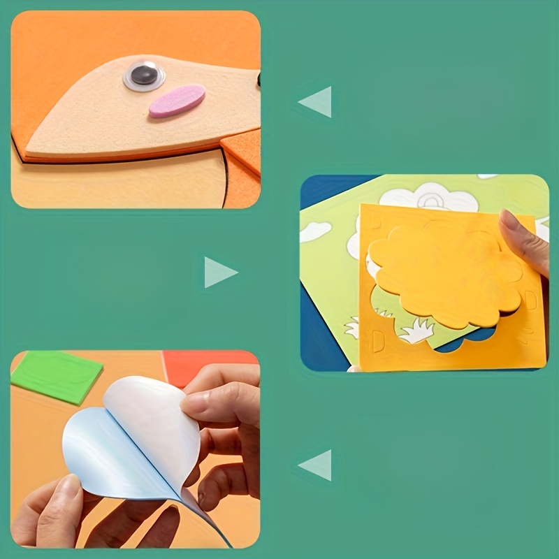 Children's 3D Stickers, 10 Ran – Science Project Diy Bewertung und Preis