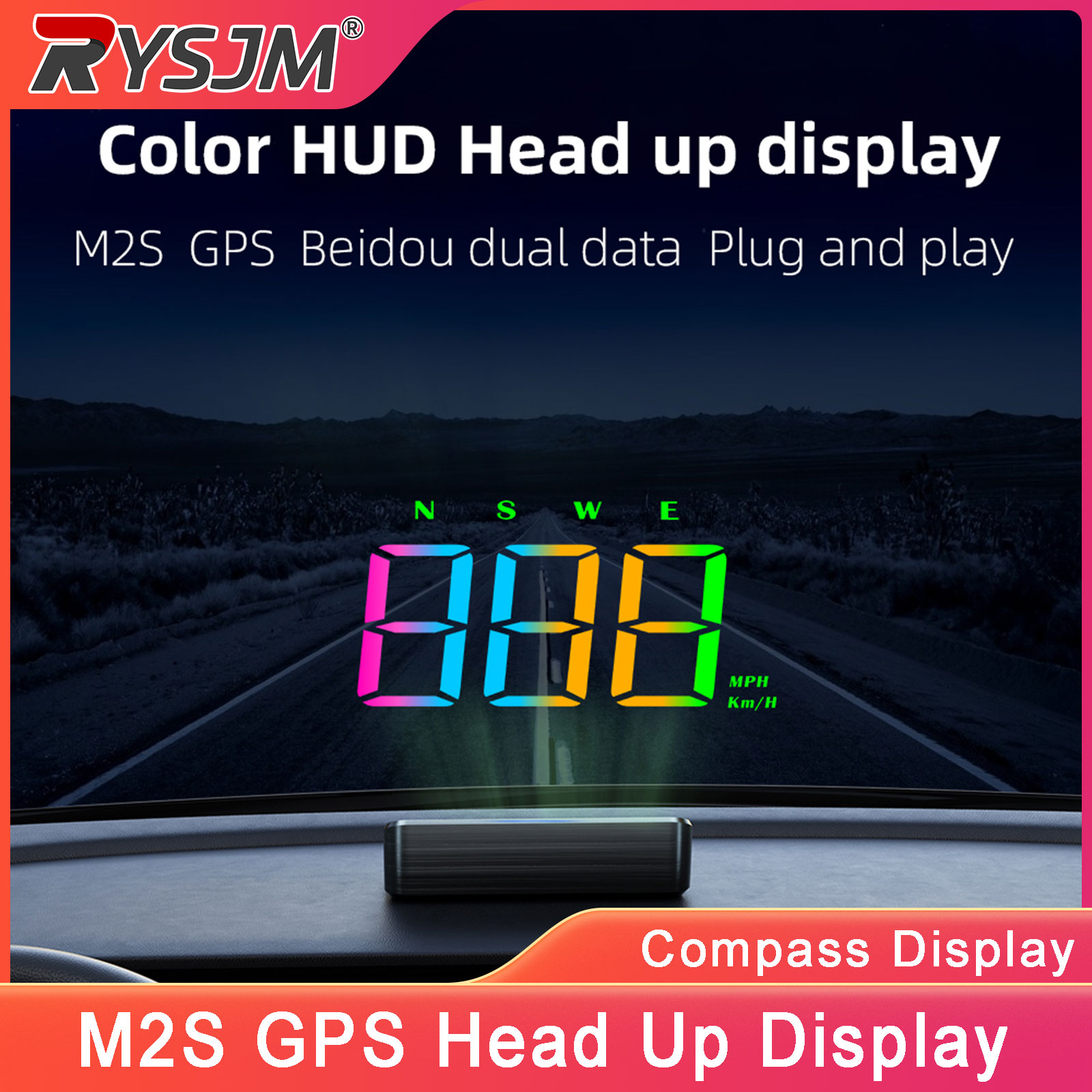 M2S HUD Head Up Display GPS Di – Anemometer Wind Speed Bewertung und Preis
