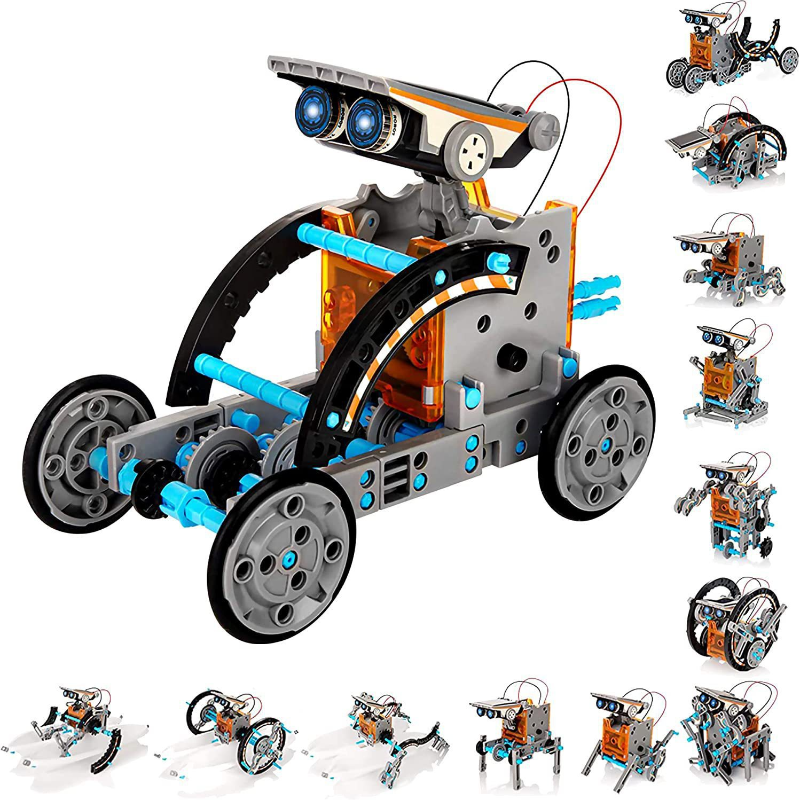 13-in-1 Solar Powered Robot Ki – Science Project Robot Bewertung und Preis