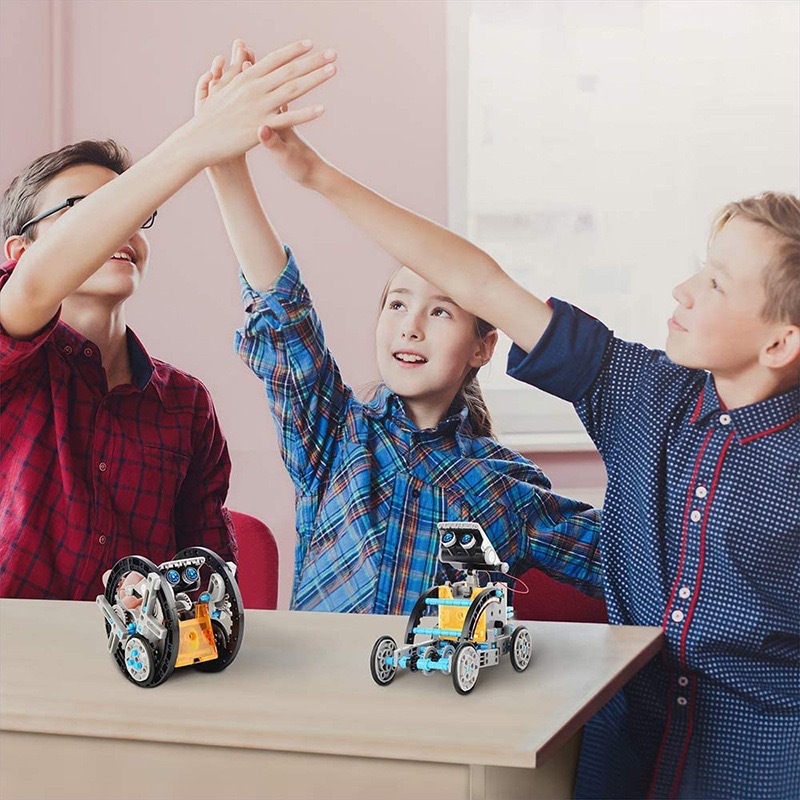 13-in-1 Solar Powered Robot Ki – Science Project Robot Bewertung und Preis