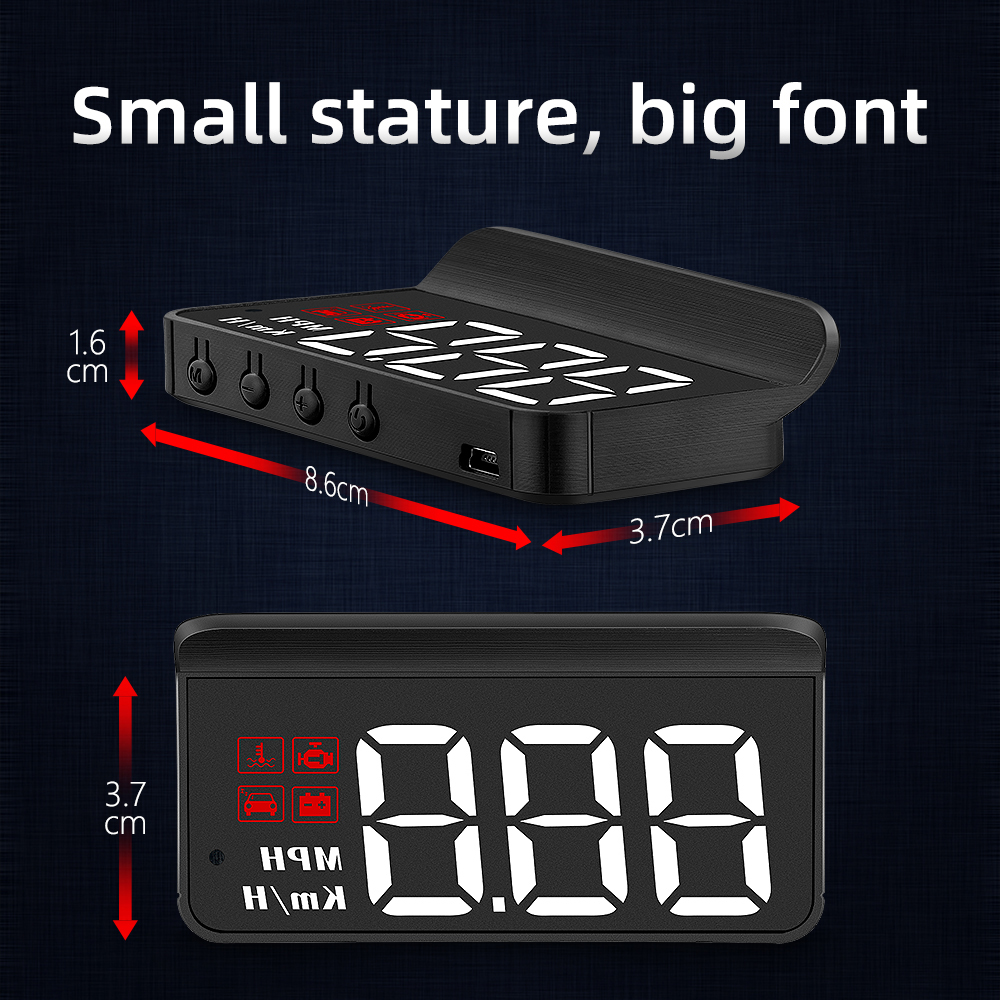 M3 HUD Obd2 Head-Up Display Di – Anemometer Wind Speed Bewertung und Preis