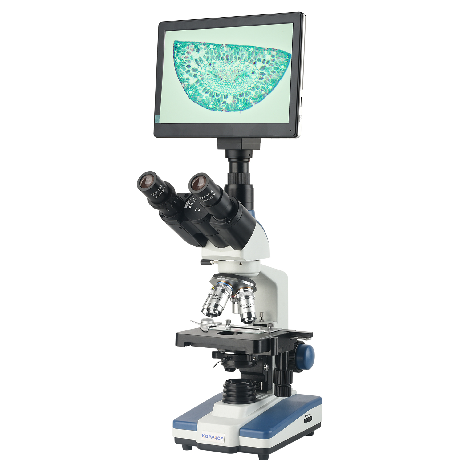 KOPPACE 40X-2500X Electron Com – Microscope Compound 40X Bewertung und Preis
