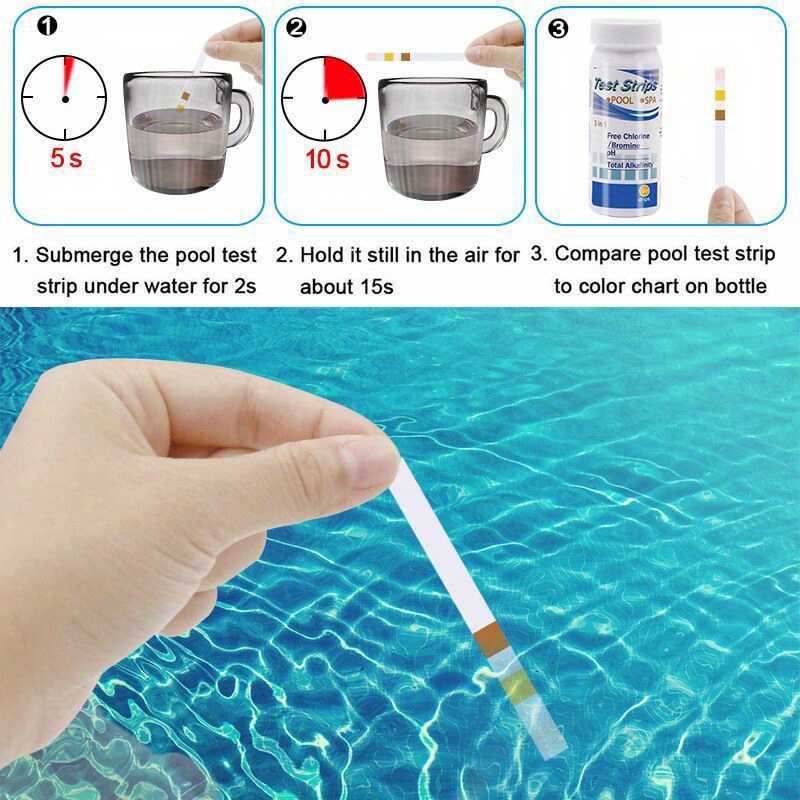 Chlorine PH Test Strips SPA Sw – Ph Strip Test Bewertung und Preis