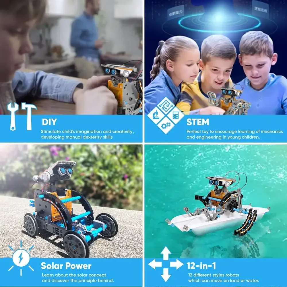 13-in-1 Education Solar Robot  – Science Project Robot Bewertung und Preis