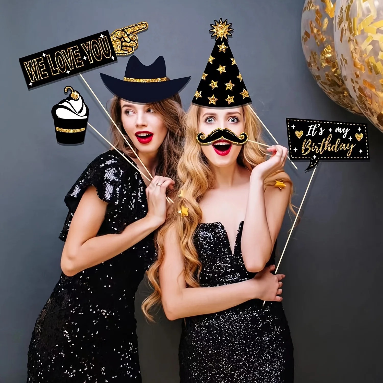 36pcs of Birthday Photo Booth  – Science Of Happiness Bewertung und Preis