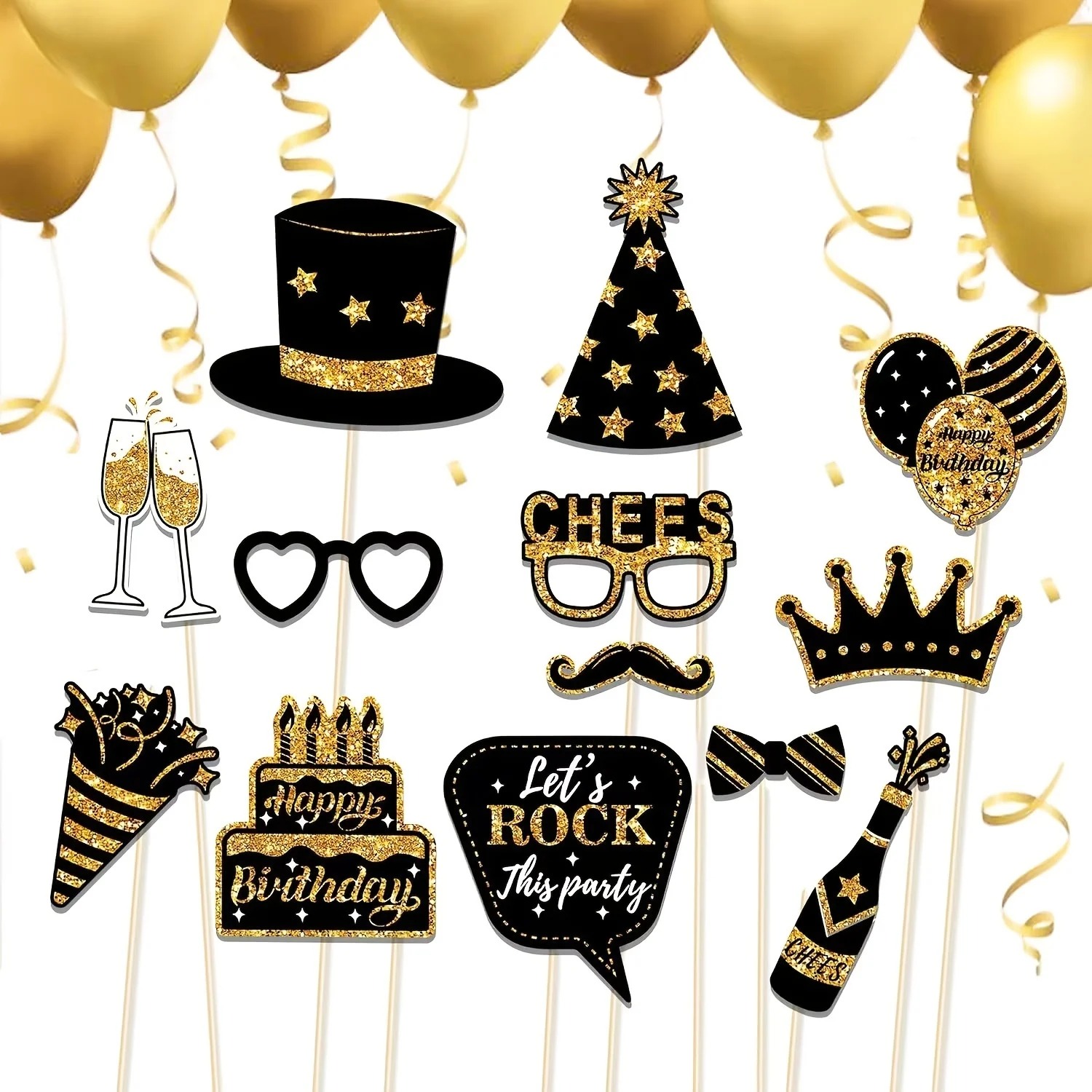 36pcs of Birthday Photo Booth  – Science Of Happiness Bewertung und Preis