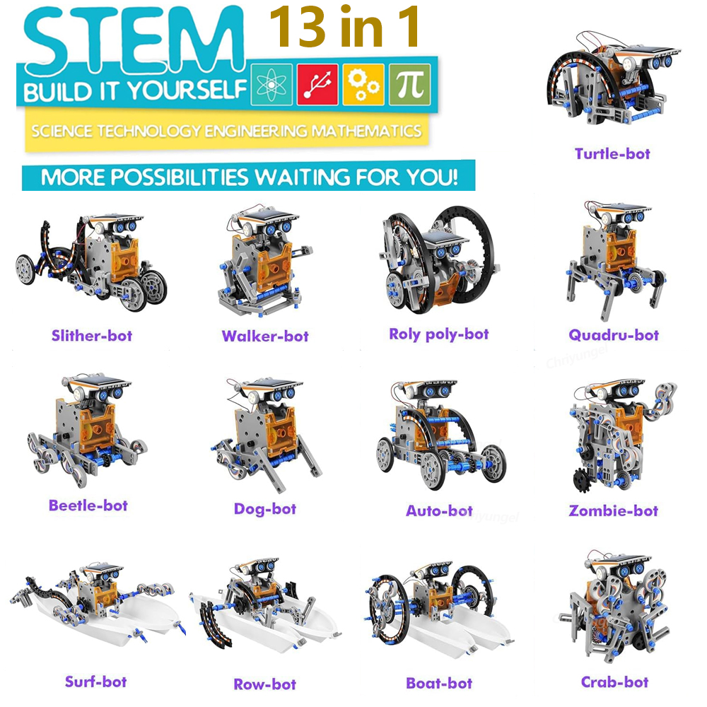13-in-1 Solar Robot Kits DIY B – Science Project Robot Bewertung und Preis