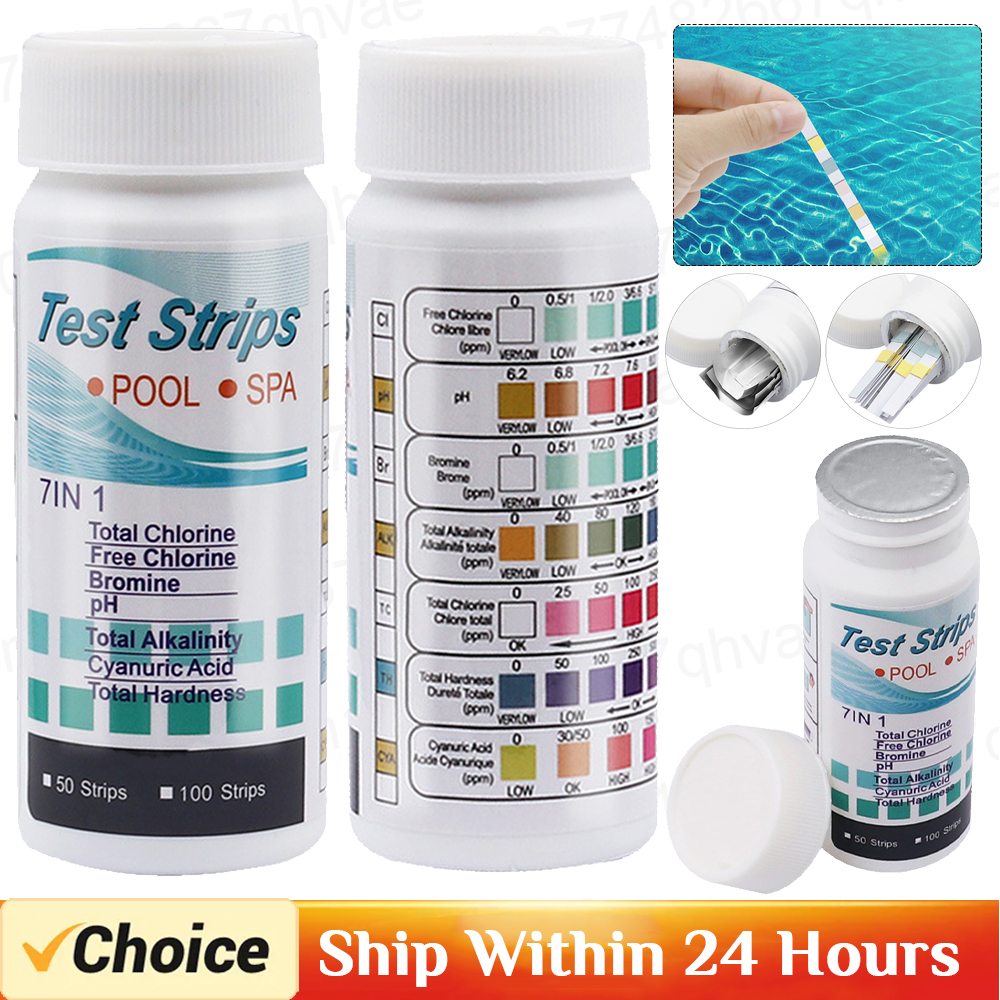 7 in 1 Swimming Pool PH Test P – Ph Strip Test Bewertung und Preis