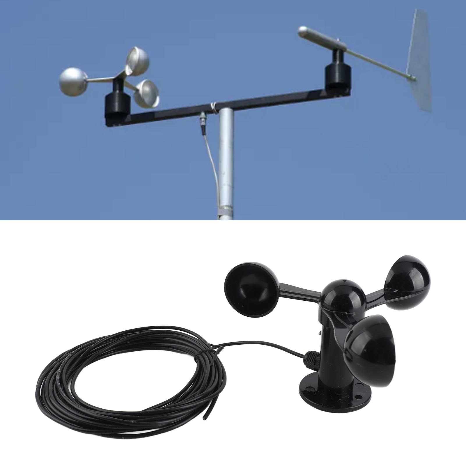 Three Cups Wind Speed Sensor A – Anemometer Wind Speed Bewertung und Preis