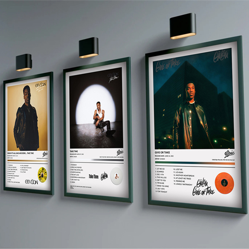 Pop rapper Music Album Cover G – Star Map Poster Bewertung und Preis