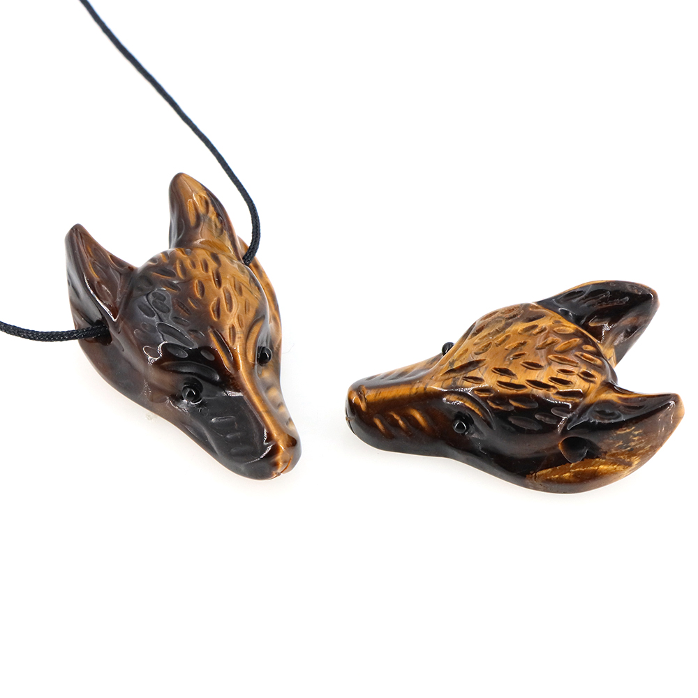 40mm Wolf Head Stone Pendant N – Science Nature Bewertung und Preis