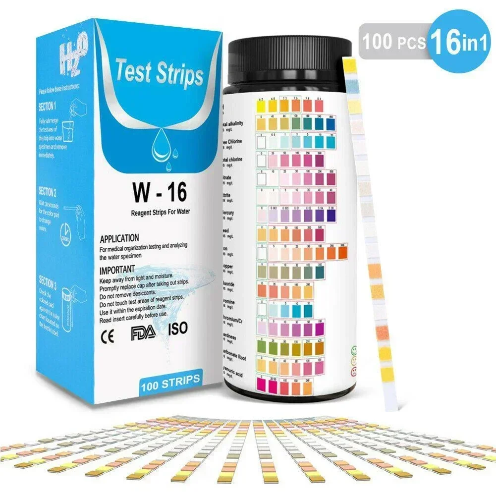 16 In 1 Drinking Water Test Ki – Ph Strip Test Bewertung und Preis