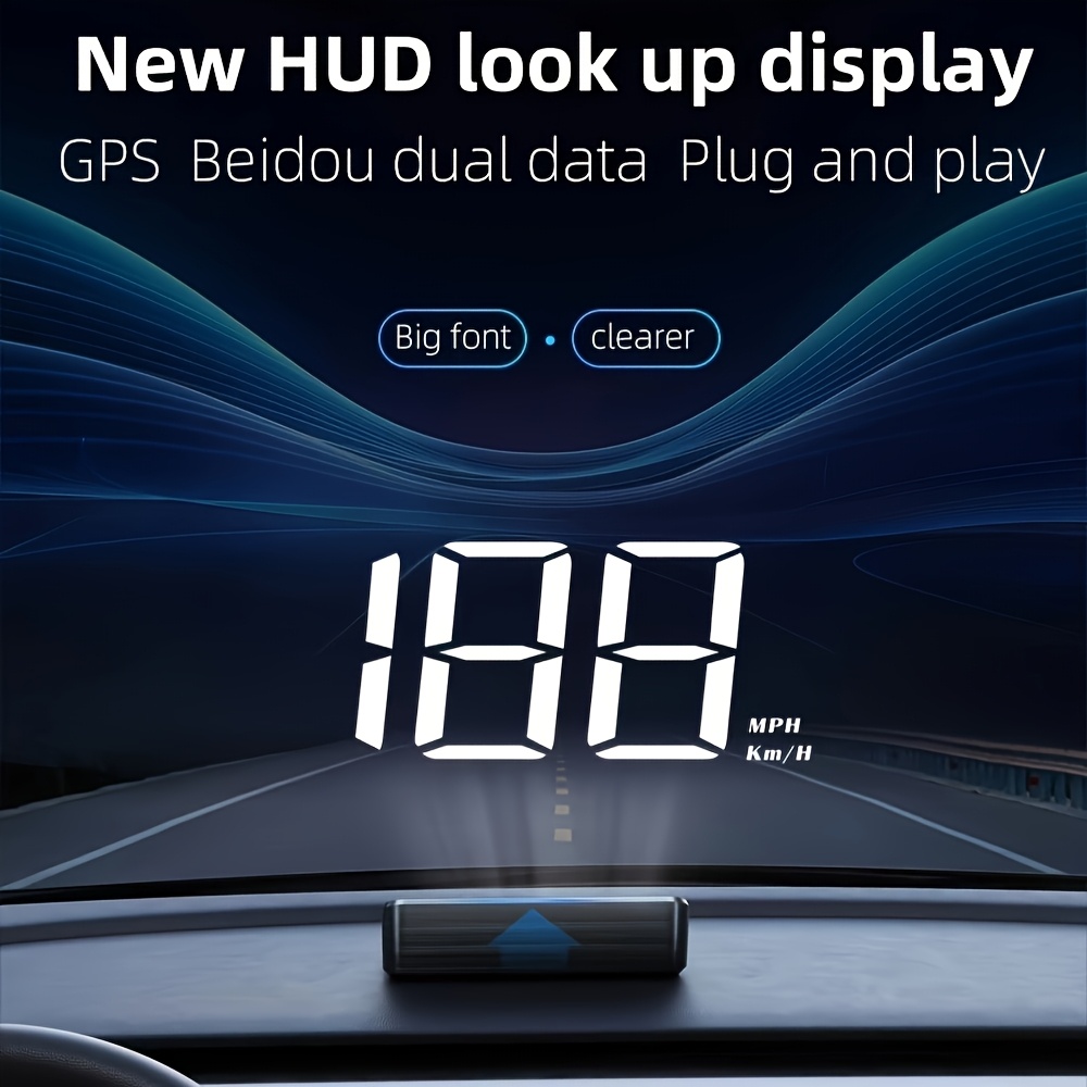 Universal Car Speedometer HUD  – Anemometer Wind Speed Bewertung und Preis