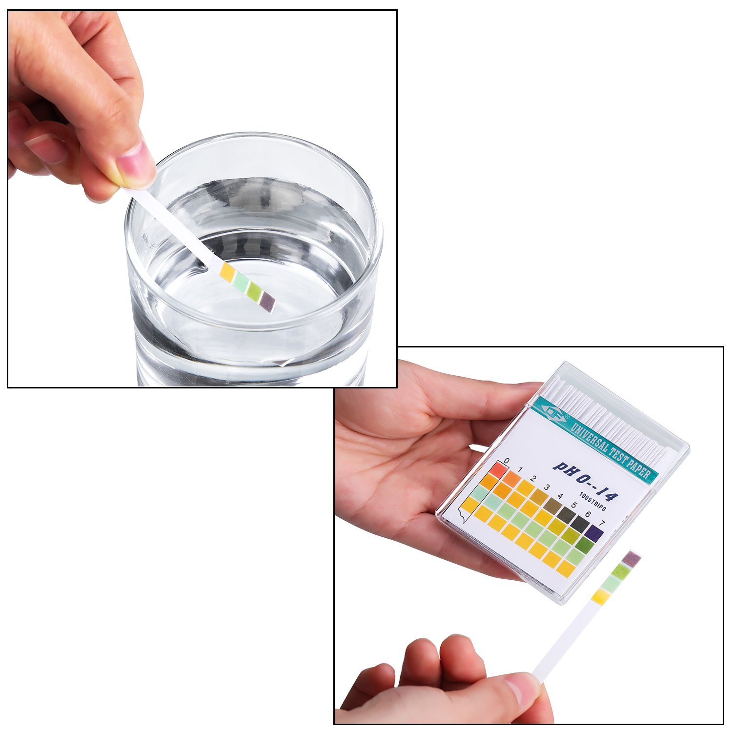 100 Strips 0-14 PH Alkaline Ac – Ph Strip Test Bewertung und Preis