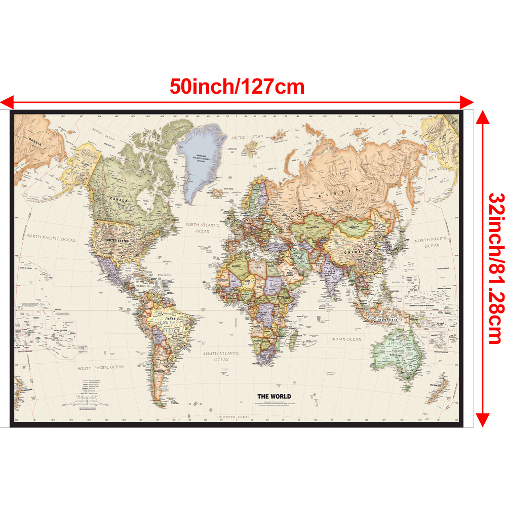 127x81cm/50x32inch Vintage Wor – Star Map Poster Bewertung und Preis