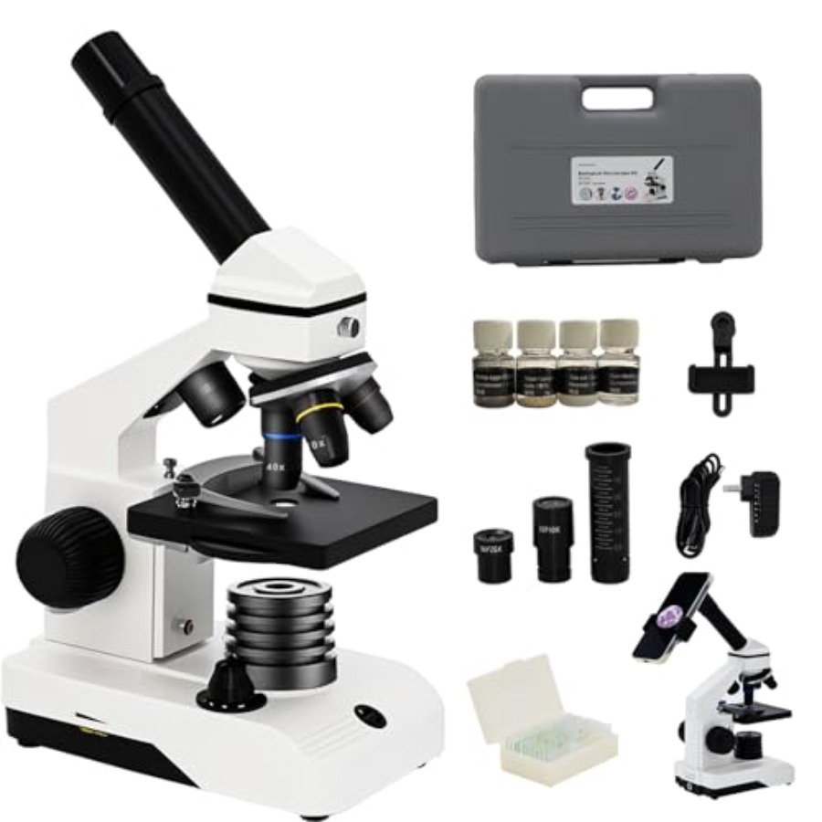M2 Dual Power Supply Compound  – Microscope Compound 40X Bewertung und Preis