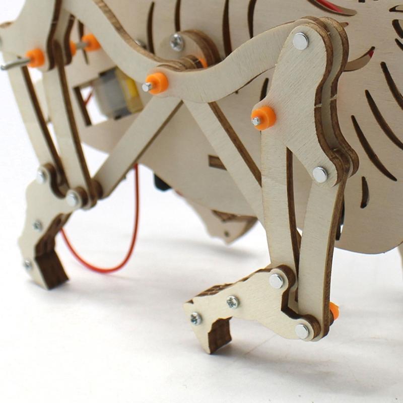 Wooden Mechanical Robot Cattle – Science Project Robot Bewertung und Preis