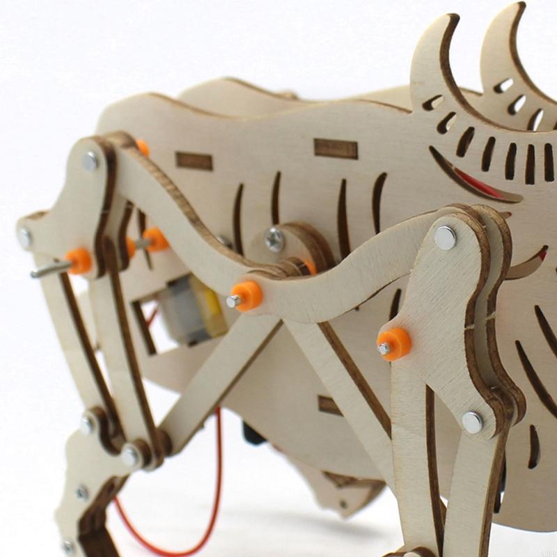 Wooden Mechanical Robot Cattle – Science Project Robot Bewertung und Preis