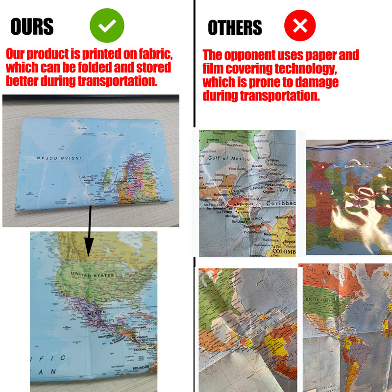 Wall Map,Polyester,World Map W – Star Map Poster Bewertung und Preis