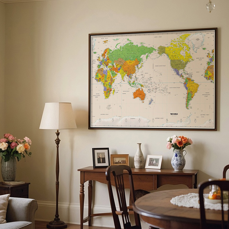 Wall Map,Polyester,World Map W – Star Map Poster Bewertung und Preis
