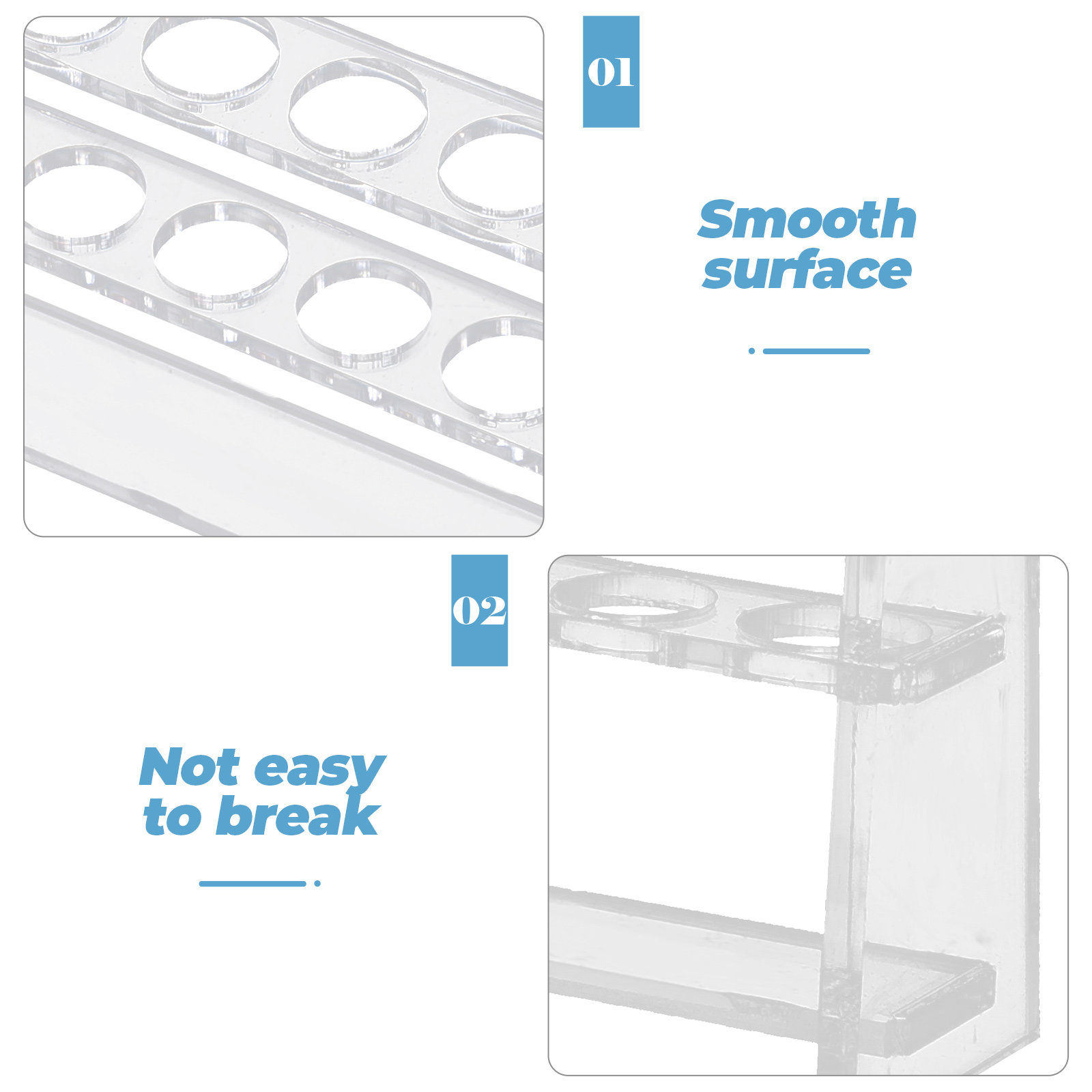 Test Tube Rack Acrylic Transpa – Science Experiment Bewertung und Preis