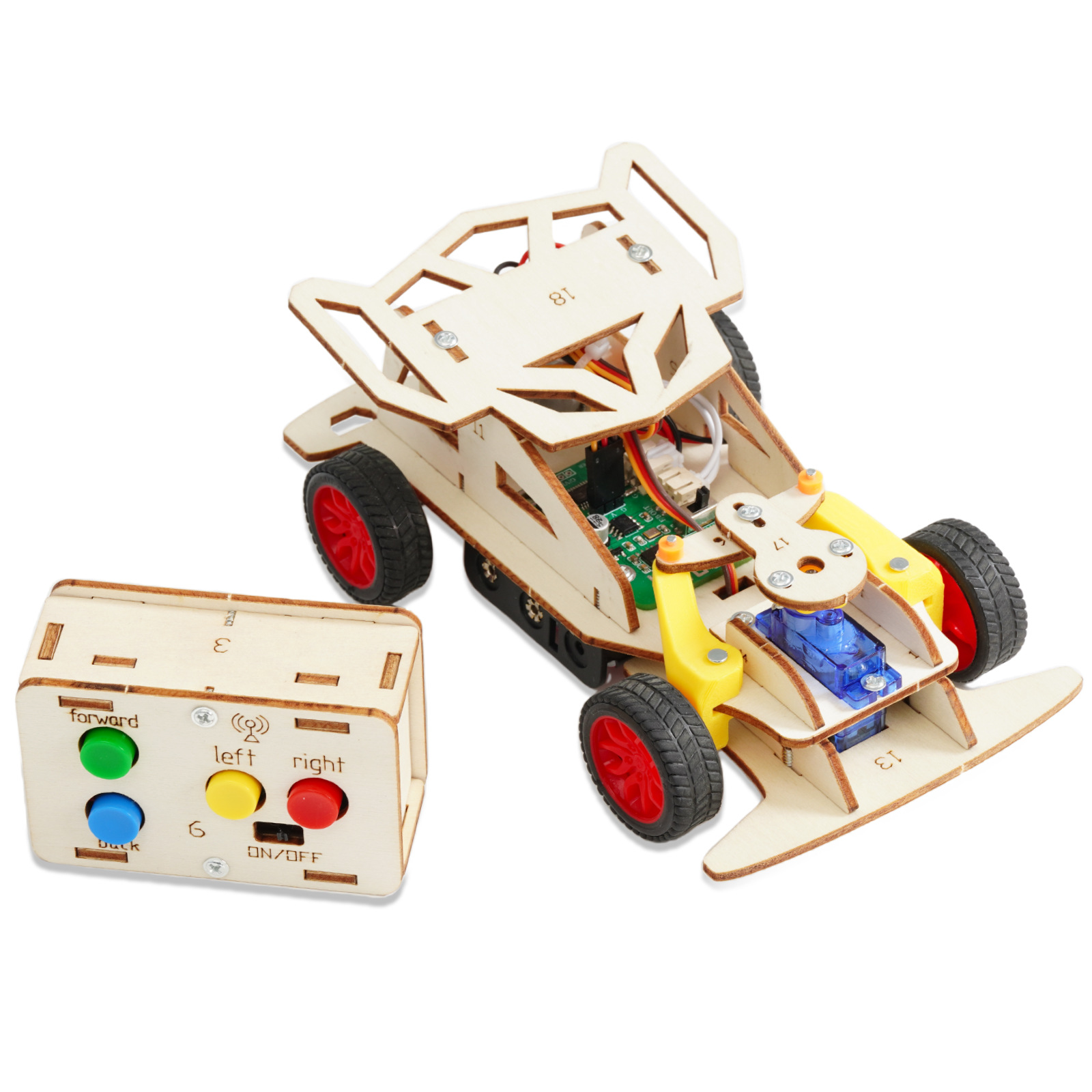 STEM DIY Car Radio Robot Light – Science Project Robot Bewertung und Preis