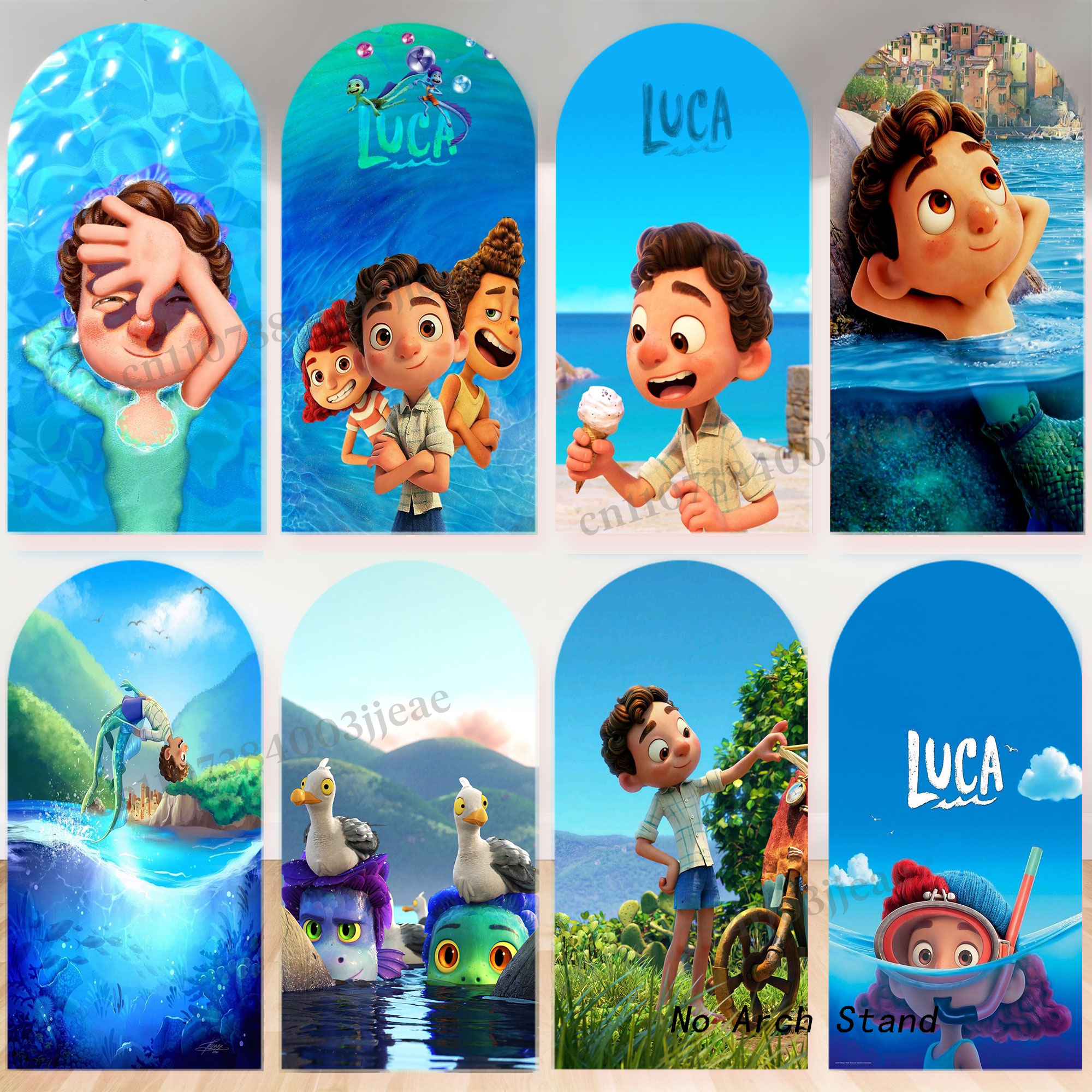 Cartoon Luca Theme Arch Backdr – Science Of Happiness Bewertung und Preis