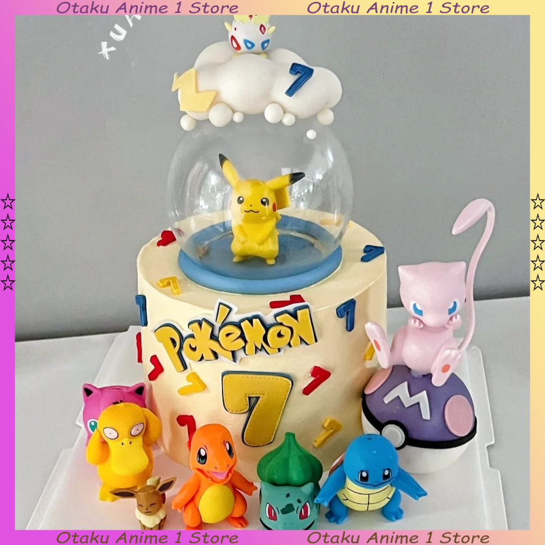 13PCS/SET Pikachu Cake Topper  – Science Of Happiness Bewertung und Preis