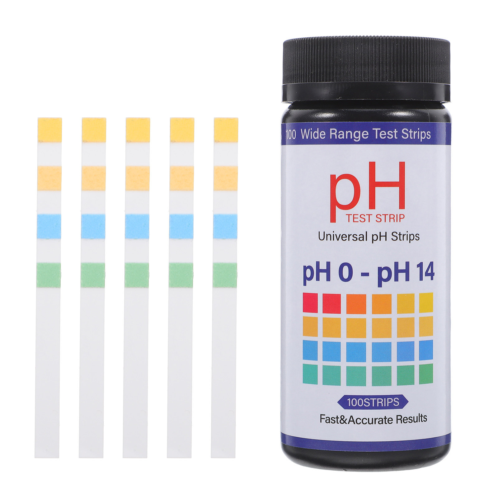 100Pcs PH Test Paper Strips PH – Ph Strip Test Bewertung und Preis