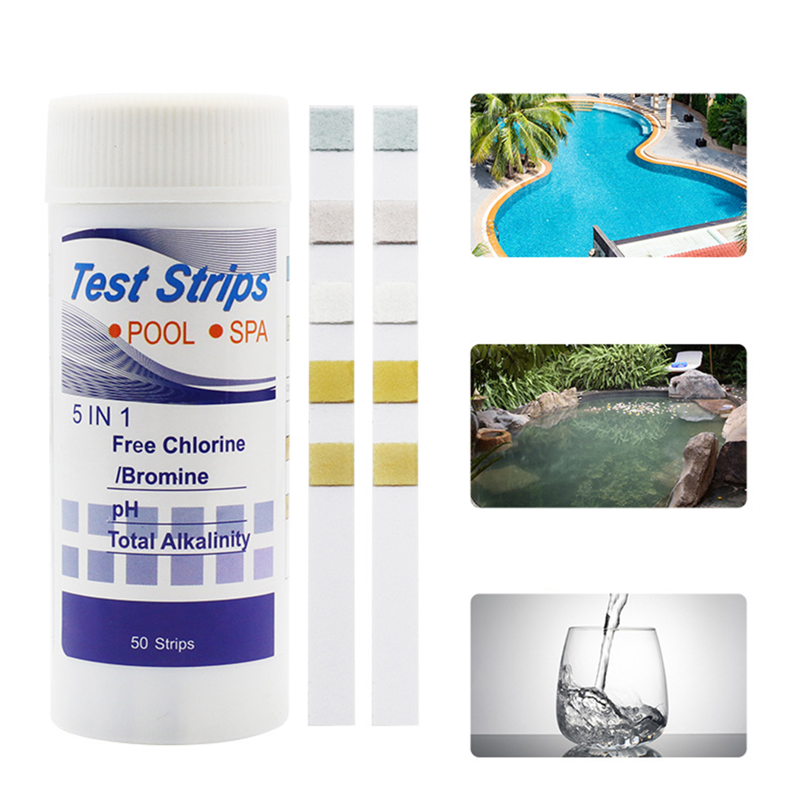 50pcs Multipurpose Chlorine PH – Ph Strip Test Bewertung und Preis