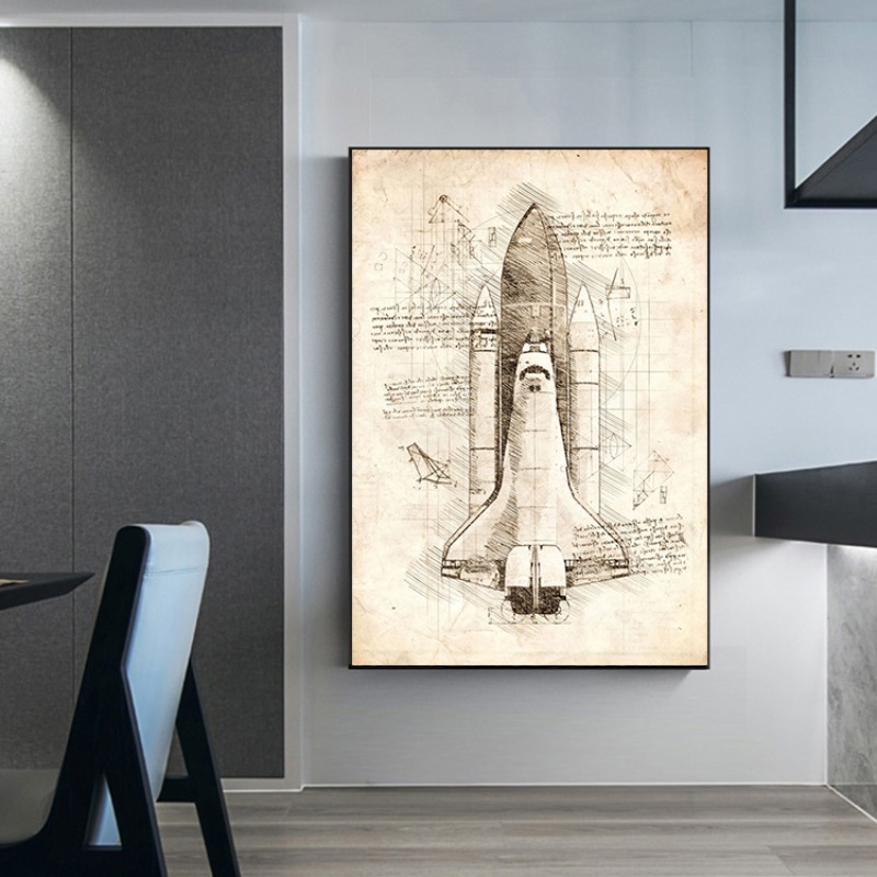 Da Vinci Inspired Canvas Print – Star Map Poster Bewertung und Preis