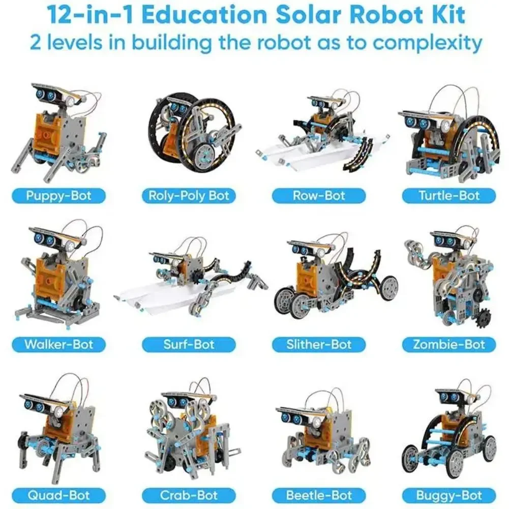 13 in 1 Solar Powered Robot Sc – Science Project Diy Bewertung und Preis