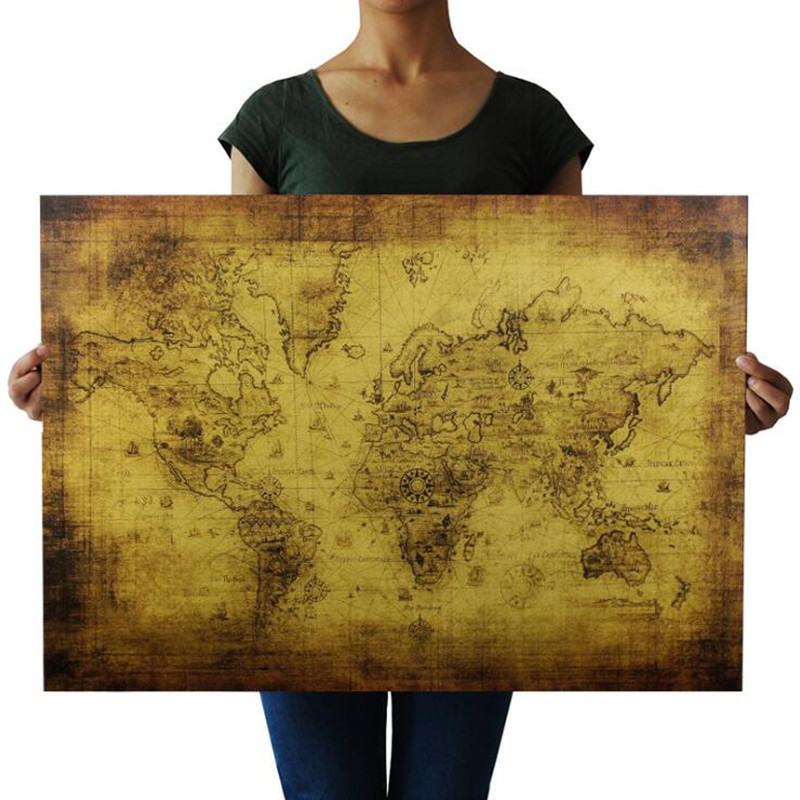 Large 72.5X51.5cm Vintage The  – Star Map Poster Bewertung und Preis