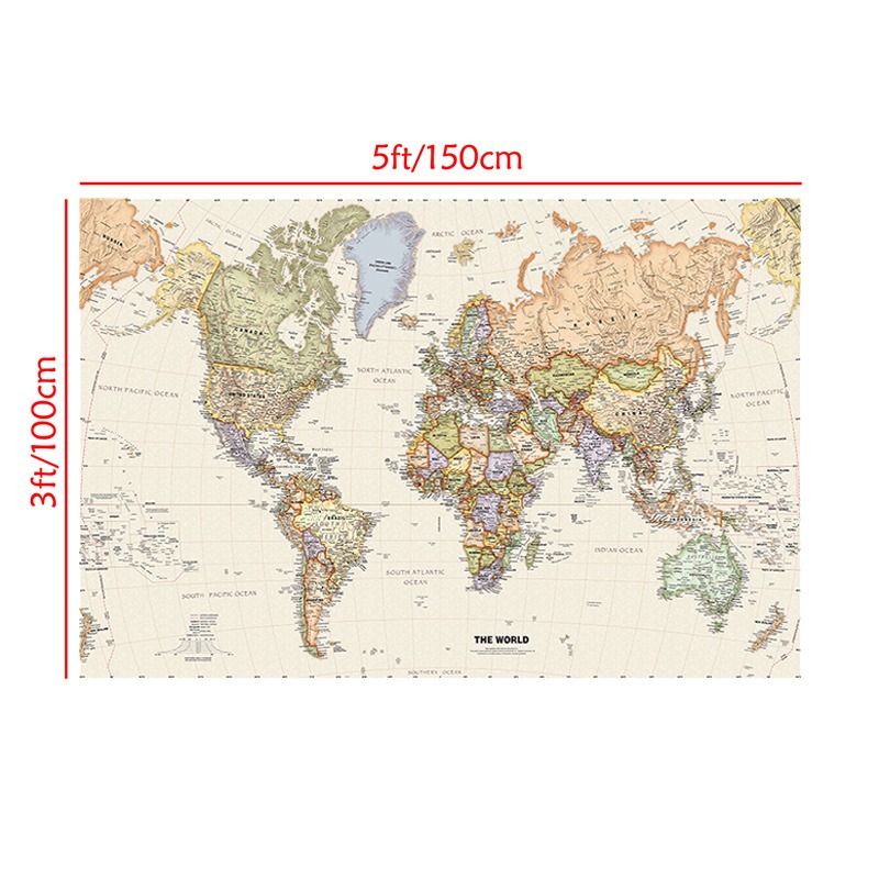 Vintage Hanging Poster World M – Star Map Poster Bewertung und Preis